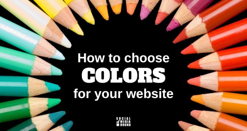 How to choose colors for your website