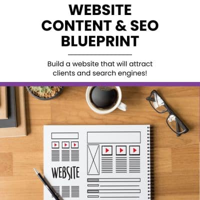 Website content & SEO Blueprint.