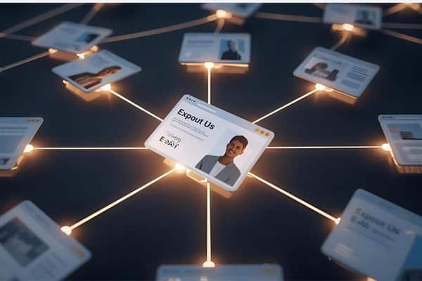 images representing internal linking.